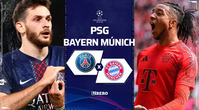 PSG vs Bayern Múnich EN VIVO: horarios, canales y apuestas por las semifinales de la Champions