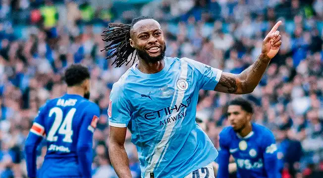 Manchester City campeón de la FA Cup tras vencer 1-0 a Chelsea en el Wembley Stadium Manchester City campeón de la FA Cup tras vencer 1-0 a Chelsea en el Wembley Stadium
