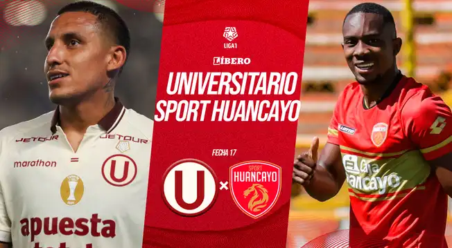 Universitario vs Sport Huancayo EN VIVO por Torneo Apertura: a qué hora, alineaciones y dónde ver