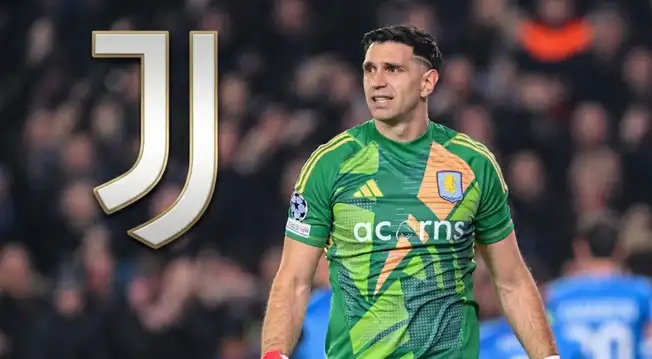Juventus apunta a Emiliano 'Dibu' Martínez para reforzar su arco la próxima temporada