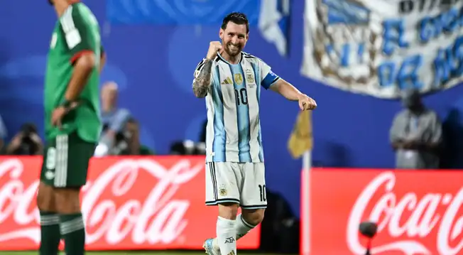 Lionel Messi anotó triplete en goleada 3-0 sobre Argelia e igualó marca de Miroslav Klose