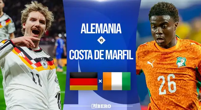 Alemania vs. Costa de Marfil EN VIVO HOY: horario, en qué canal y pronóstico por Mundial 2026 Alemania vs. Costa de Marfil EN VIVO HOY: horario, en qué canal y pronóstico por Mundial 2026