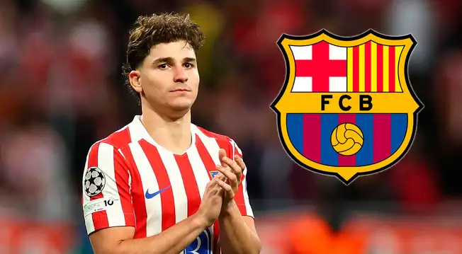 Atlético de Madrid denunciará al Barcelona por negociar con Julián Álvarez y responde: "500 millones o nada"