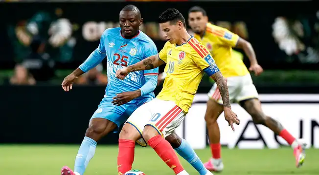 Colombia vs. RD Congo EN VIVO HOY por Caracol TV y RCN: transmisión del partido