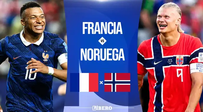 Francia vs Noruega EN VIVO por Mundial 2026: horario, canal de transmisión y alineaciones