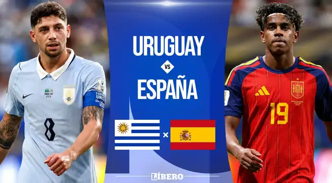 Uruguay vs España EN VIVO HOY por el Mundial 2026: alineaciones, horarios y canales para ver