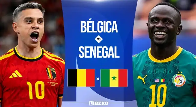 Bélgica vs Senegal EN VIVO por el Mundial 2026: pronóstico, horarios y canales para ver