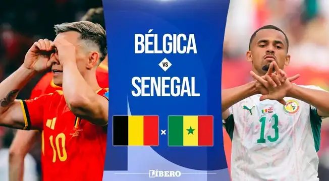 Bélgica vs Senegal EN VIVO por el Mundial 2026: pronóstico, horarios y canales para ver