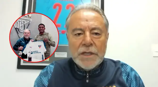Presidente de LDU Quito rompió su silenció sobre fichaje de José Carabalí: “Lamentablemente…” Presidente de LDU Quito rompió su silenció sobre fichaje de José Carabalí: “Lamentablemente…”