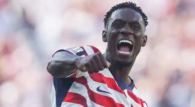 FIFA anuló la tarjeta roja de Folarin Balogun y podrá jugar en el Estados Unidos vs. Bélgica