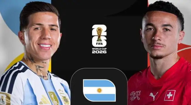 Argentina vs Suiza EN VIVO por el Mundial 2026: horario, canal y alineaciones confirmadas
