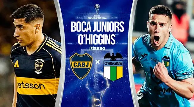 Boca Juniors vs. O'Higgins EN VIVO por Copa Sudamericana: cuándo juegan, hora y canal