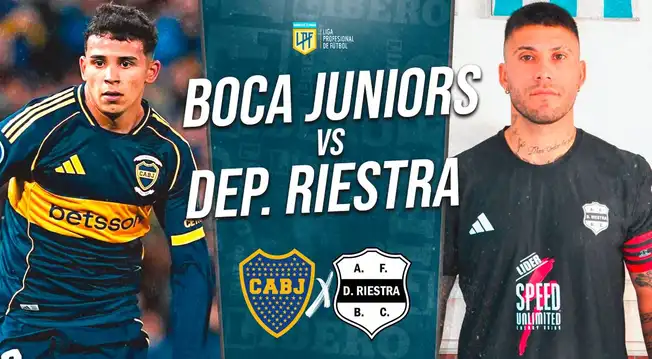Boca Juniors vs Deportivo Riestra EN VIVO: alineaciones, a qué hora y dónde ver Liga Argentina