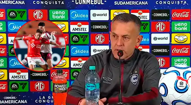 Entrenador de Cienciano rotundo tras victoria ante Lanús: "No sabíamos que íbamos a ganar" Entrenador de Cienciano rotundo tras victoria ante Lanús: "No sabíamos que íbamos a ganar"
