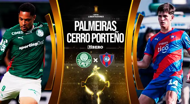 Palmeiras vs Cerro Porteño por los playoffs de la Copa Libertadores: fecha, hora, canal y pronósticos