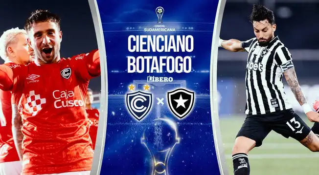 Cienciano vs Botafogo EN VIVO: horario, canal y alineaciones por la Copa Sudamericana 2026
