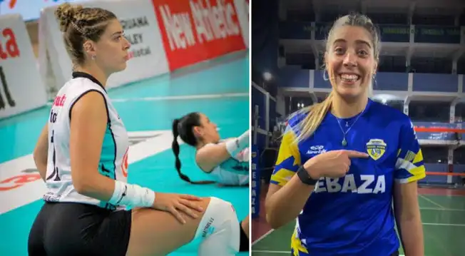 Voleibolista argentina se rindió ante la Liga Peruana de Vóley: "Te lanza a la fama"