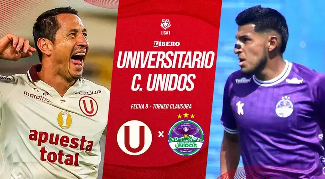 Universitario vs. Comerciantes Unidos EN VIVO por Liga 1 MAX: transmisión del partido