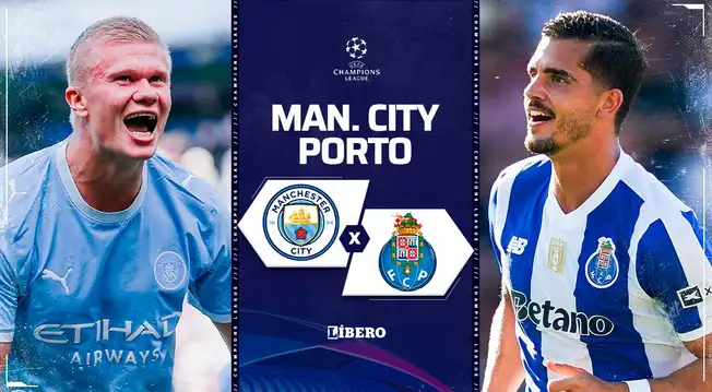 Manchester City vs Porto EN VIVO por Champions League: a qué hora juega, dónde ver y pronóstico