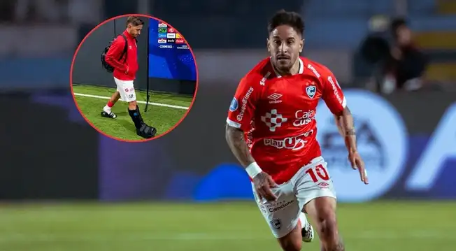 Revelan la fuerte lesión que sufrió Alejandro Hohberg y el tiempo que sería baja en Cienciano
