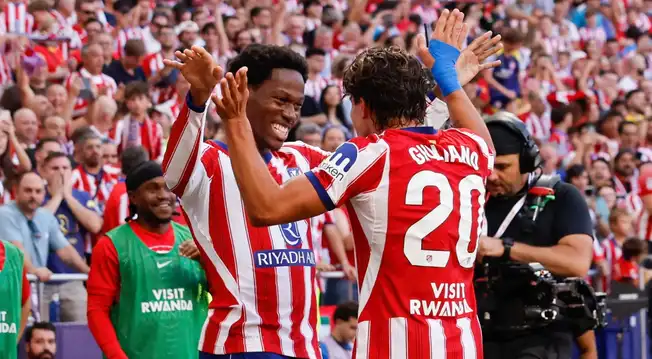 Real Madrid cayó ante el Atlético Madrid y perdió el segundo lugar de LaLiga