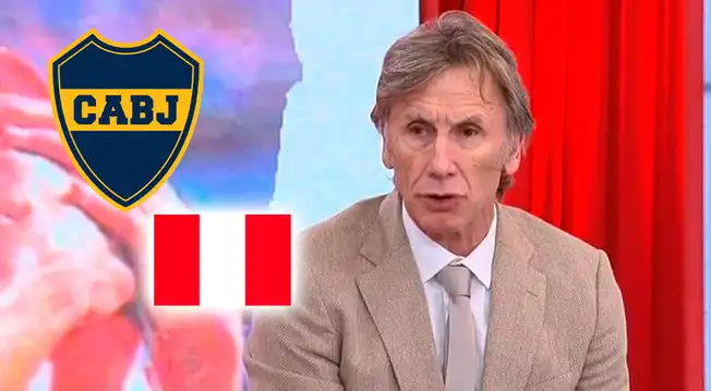 Ricardo Gareca confesó que Boca Juniors lo llamó para preguntar por 2 jugadores peruanos: "Charlé"
