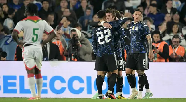 Argentina vs. Burkina Faso EN VIVO por Telefe: cómo va el partido y transmisión
