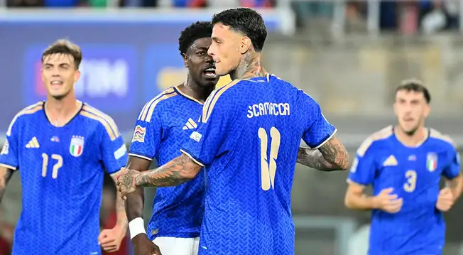 Italia se impuso por 3-1 a Turquía y trepa posiciones en la UEFA Nations League