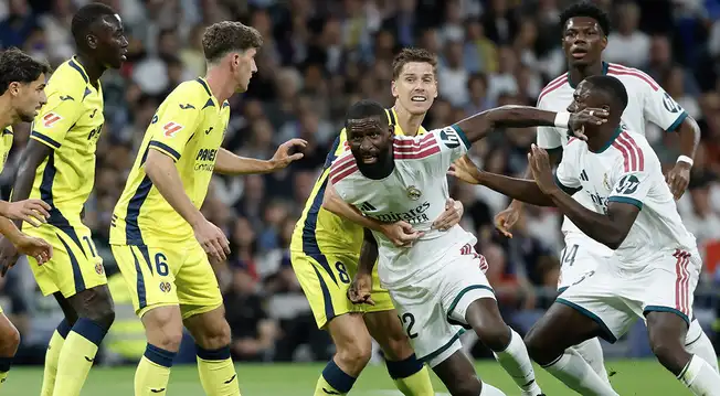 ¿Dónde ver Real Madrid vs. Villarreal EN VIVO y EN DIRECTO GRATIS?
