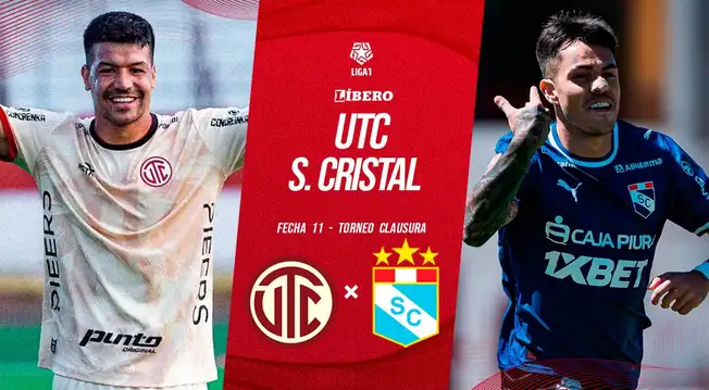 Sporting Cristal vs. UTC EN VIVO por Liga 1 MAX: transmisión del partido