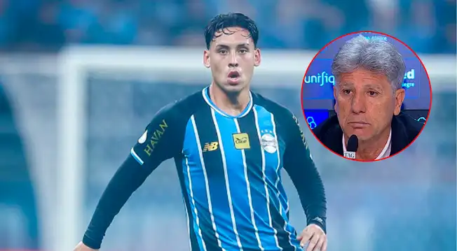 Erick Noriega fue humillado por Renato Gaúcho, DT de Gremio: "Llegó con 9 kilos de sobrepeso"