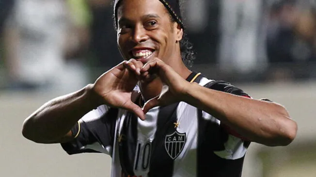 Ronaldinho llevó al Atlético Mineiro a ganar su primer título de Copa Libertadores en el 2013.