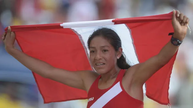 Inés Melchor nuevamente hizo historia en el atletismo nacional.