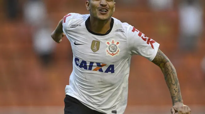 Paolo Guerrero lleva anotados 4 goles en el Brasileirao 2014.