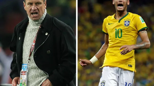 Dunga no convocó a Neymar para el Mundial Sudáfrica 2010.