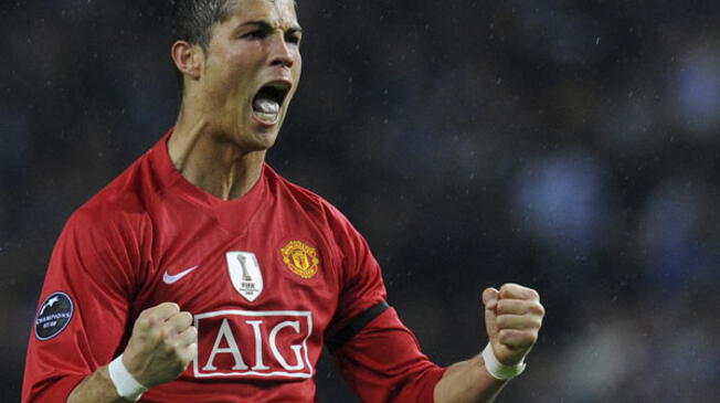 Cristiano Ronaldo ganó la Champions League en el 2008.