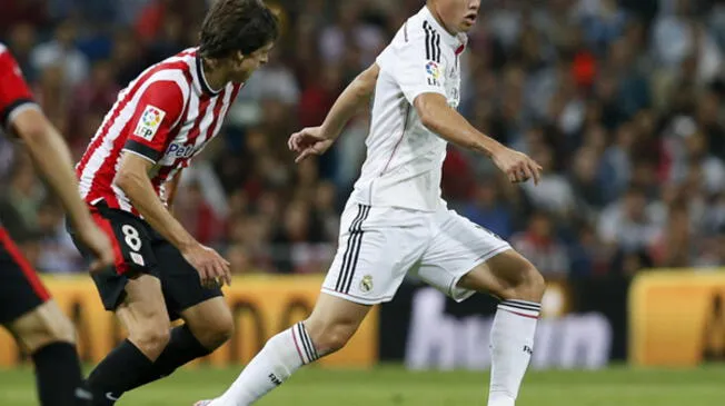 James Rodríguez poco a poco va asentándose en el once titular del Real Madrid.