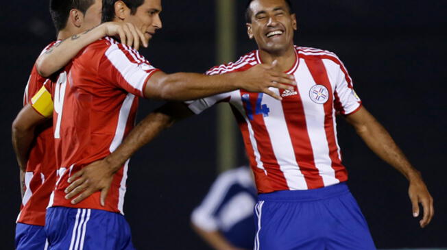 Roque Santa Cruz es la principal referencia ofensiva de la selección paraguaya.