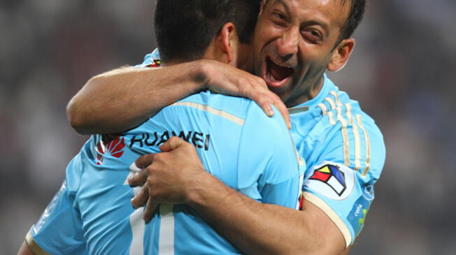 Sergio Blanco lleva anotados 8 goles con camiseta de Cristal en el Torneo Clausura.