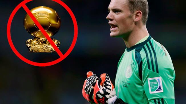 Balón de Oro: Manuel Neuer afirmó que 'no se ve ganador'de este trofeo