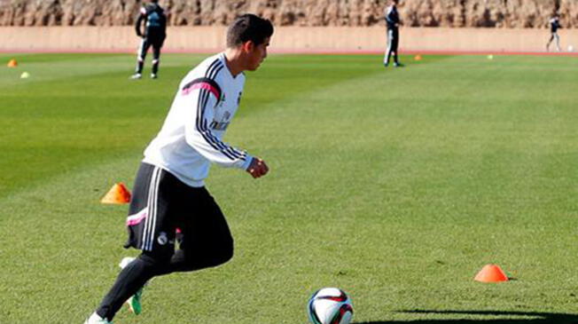 Real Madrid: James Rodríguez entrenó y jugaría la final del Mundial de Clubes