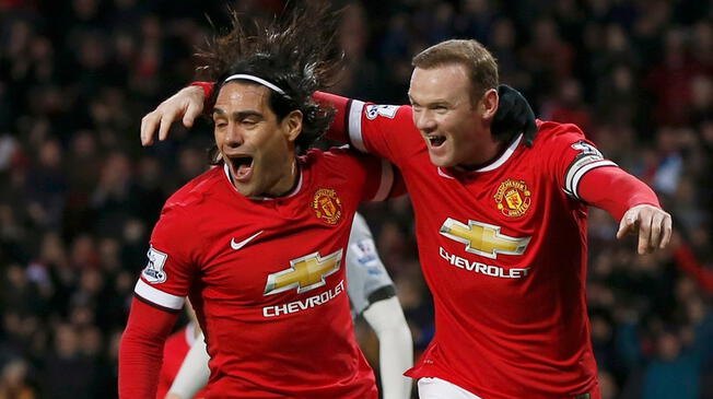 Yeovil Town vs. Manchester United: Rooney y Falcao forman una dupla de temer en Inglaterra
