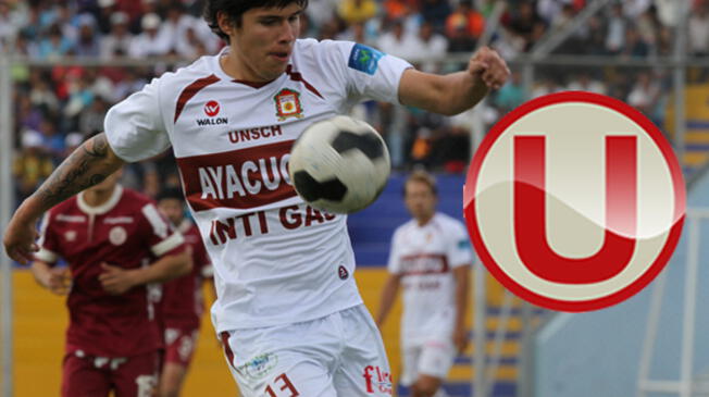 Horacio Benincasa le anotó a Universitario con camiseta de Inti Gas en el 2014.