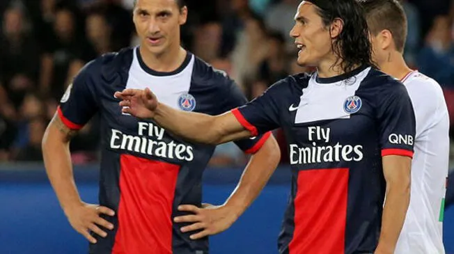 Zlatan Ibrahimovic o Edison Cavani se irían del PSG por su mala relación, según prensa de Francia.