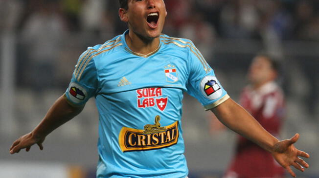 Irven Ávila fue el máximo goleador de Cristal en el 2014 con 20 tantos.