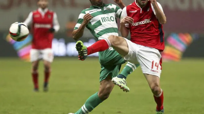 Sporting Lisboa vs. Académica: La "Culebra" jugó hasta los 62'  