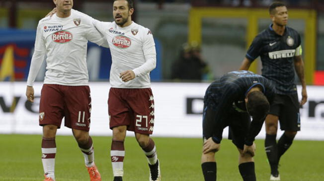 Inter de Milán vs. Torino: López parece que tomó como revancha el encuentro 