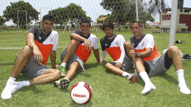 Carlos Grossmuller, Liber Quiñones, Juan Diego Gutiérrez y Braynner García son los flamantes refuerzos de esta temporada.
