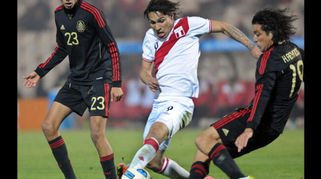 Paolo Guerrero le dio la victoria a la Selección Peruana ante México en la Copa América 2011.