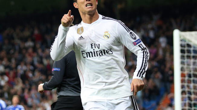 Cristiano Ronaldo tiene 30 goles con el Real Madrid en la Liga BBVA.